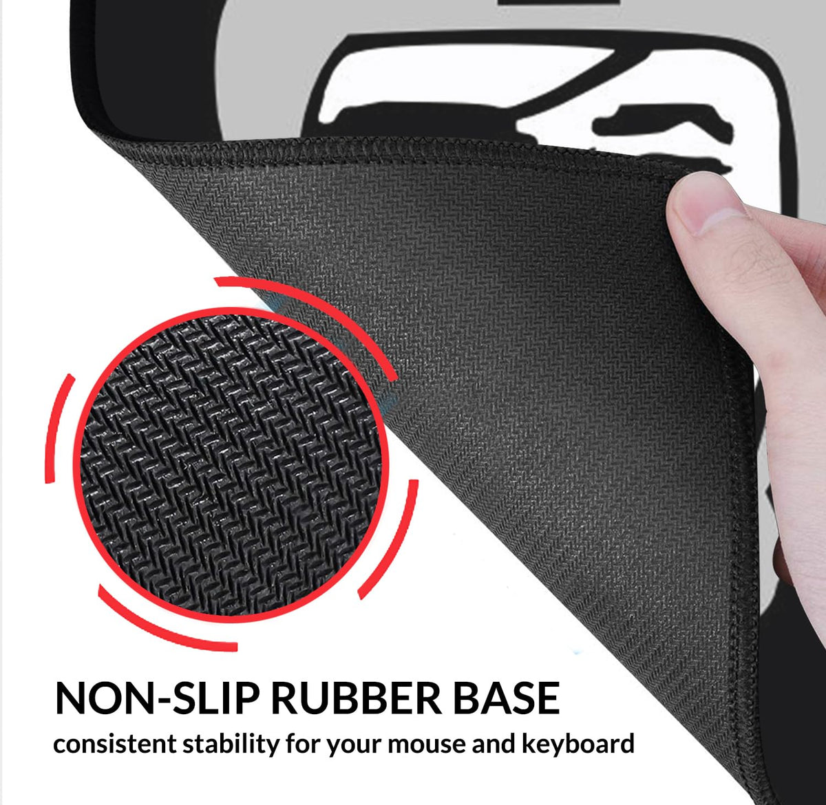 Large Stitched Edges Gaming Mouse Pad,31.5 X 13.8 Inch Mousepad for Laptop Computer Desktop