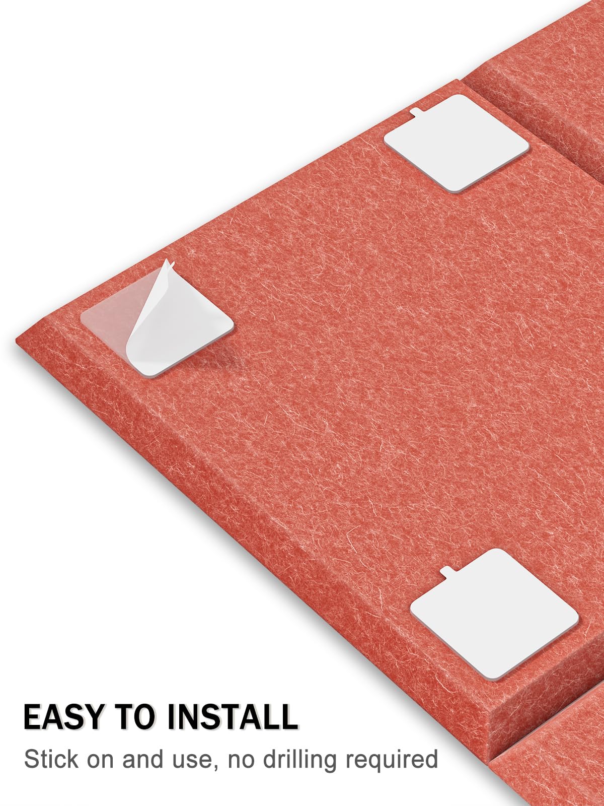 Hsurbtra Cork Board for Wall 24 x 18 Inch, 6 Pack Felt Bulletin Notice Board with Pushpins for
