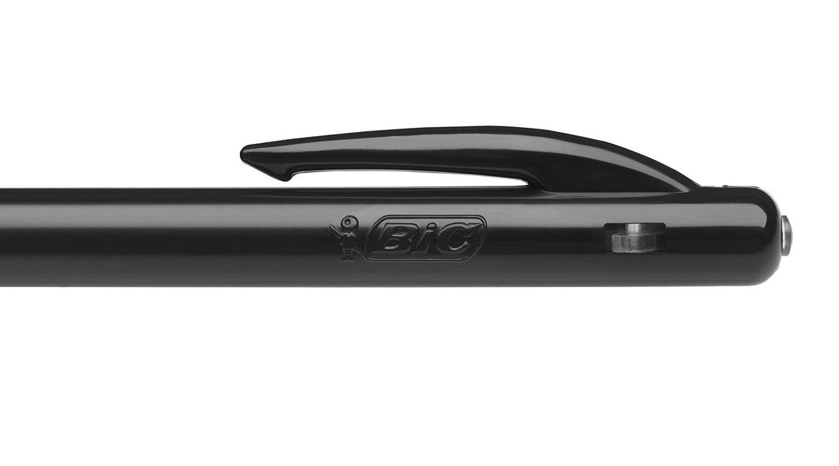BIC M10 Medium Clic Pens Value Pack - Black (Pack of 100)