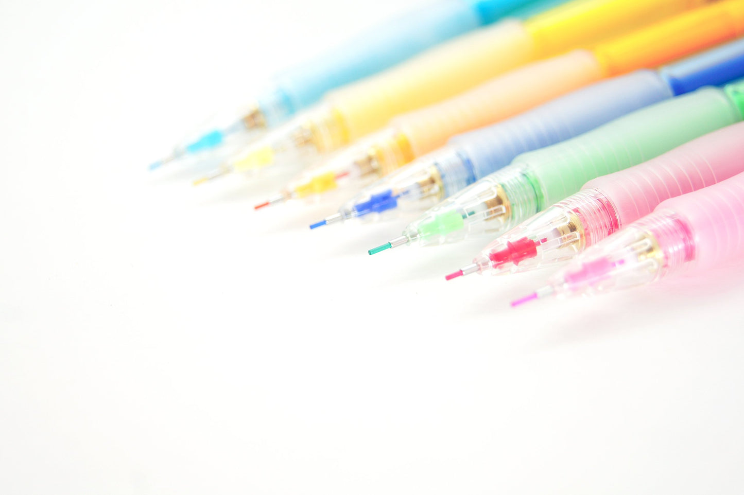 Pilot Color Eno Mechanical Pencil, 0.7mm, 8 Colors, Refillable, Smooth Writing, Lightweight
