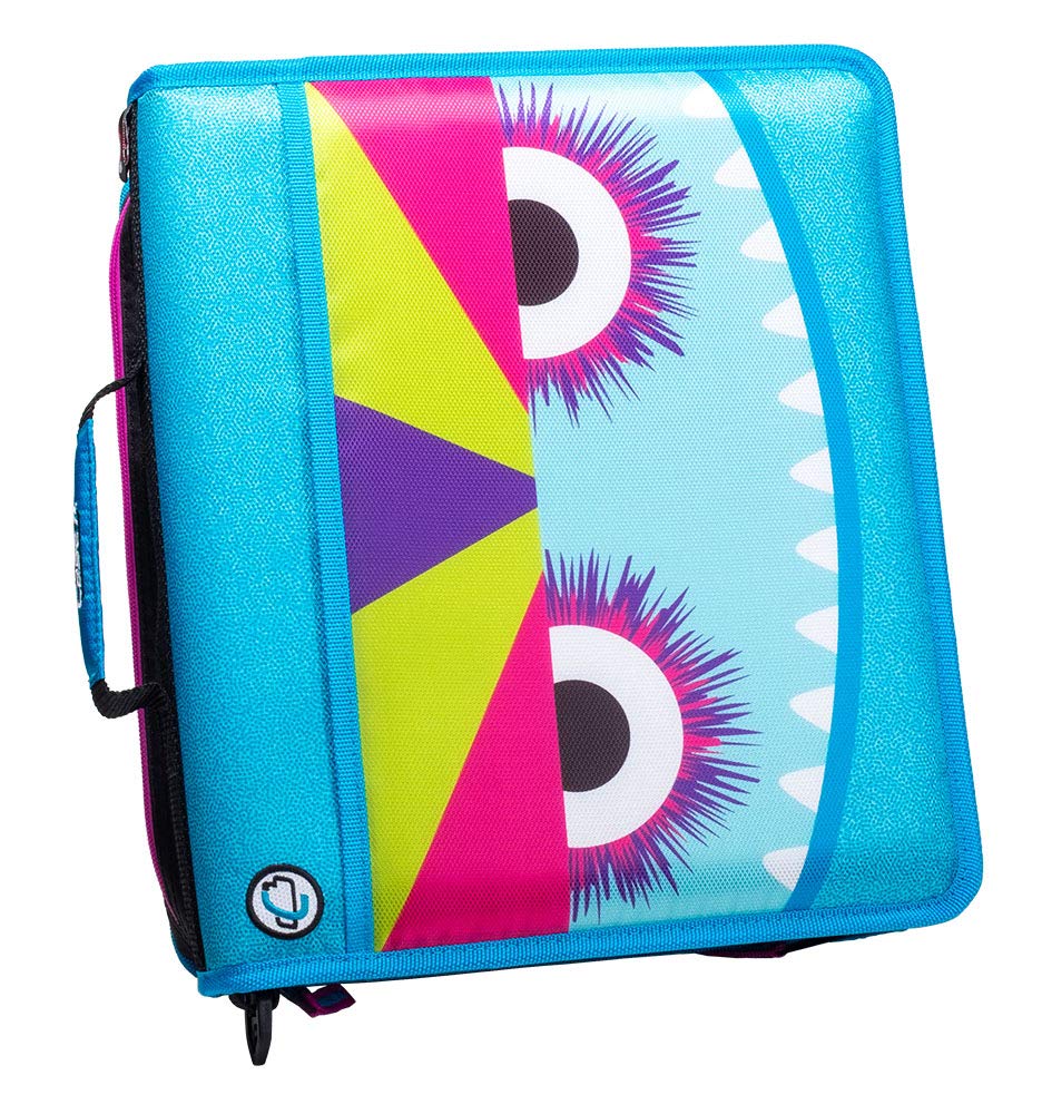Case-it Z Shape Zipper Binder | Dual 1.5" D-Rings | 500-Sheet | Z-176-ME