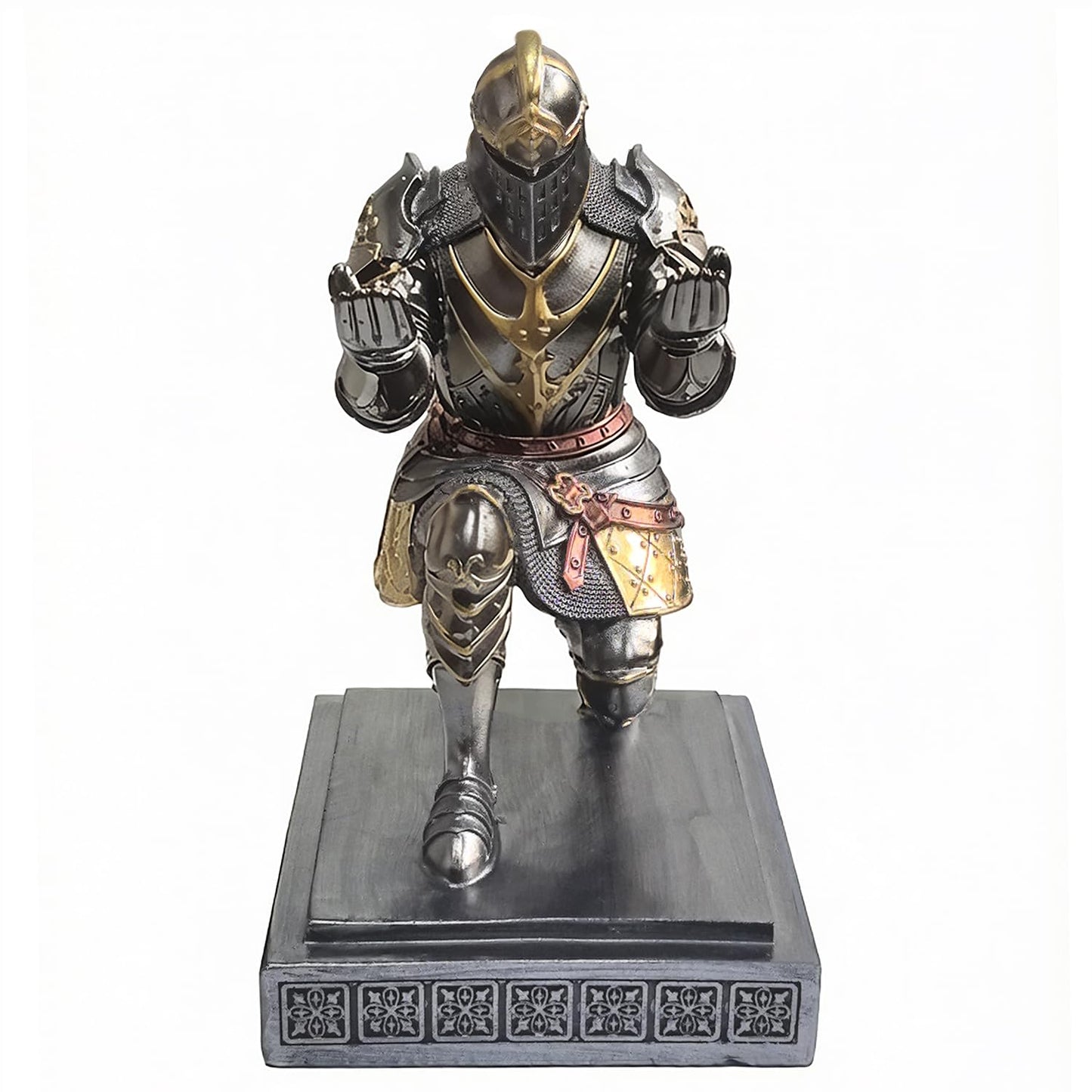 King's Guard Knight Pen Holder with a Letter Opener Desk Organizers Iron