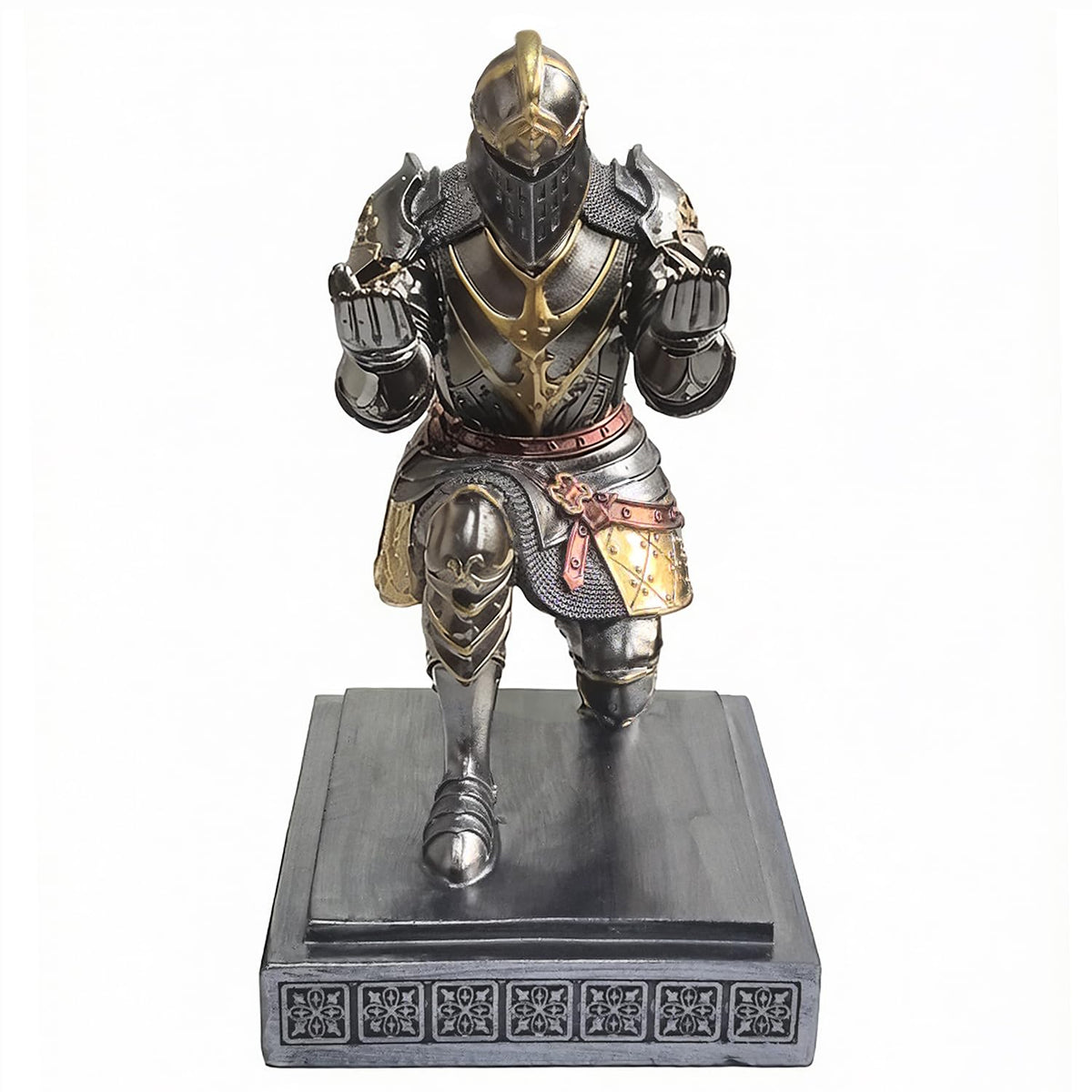 King's Guard Knight Pen Holder with a Letter Opener Desk Organizers Iron