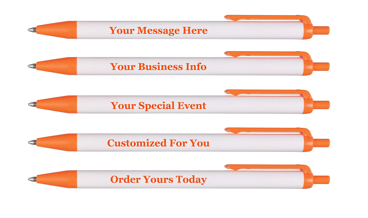 RevMark Personalized Ballpoint Pen, Custom Printed Name, Business or Event Information, Timeless