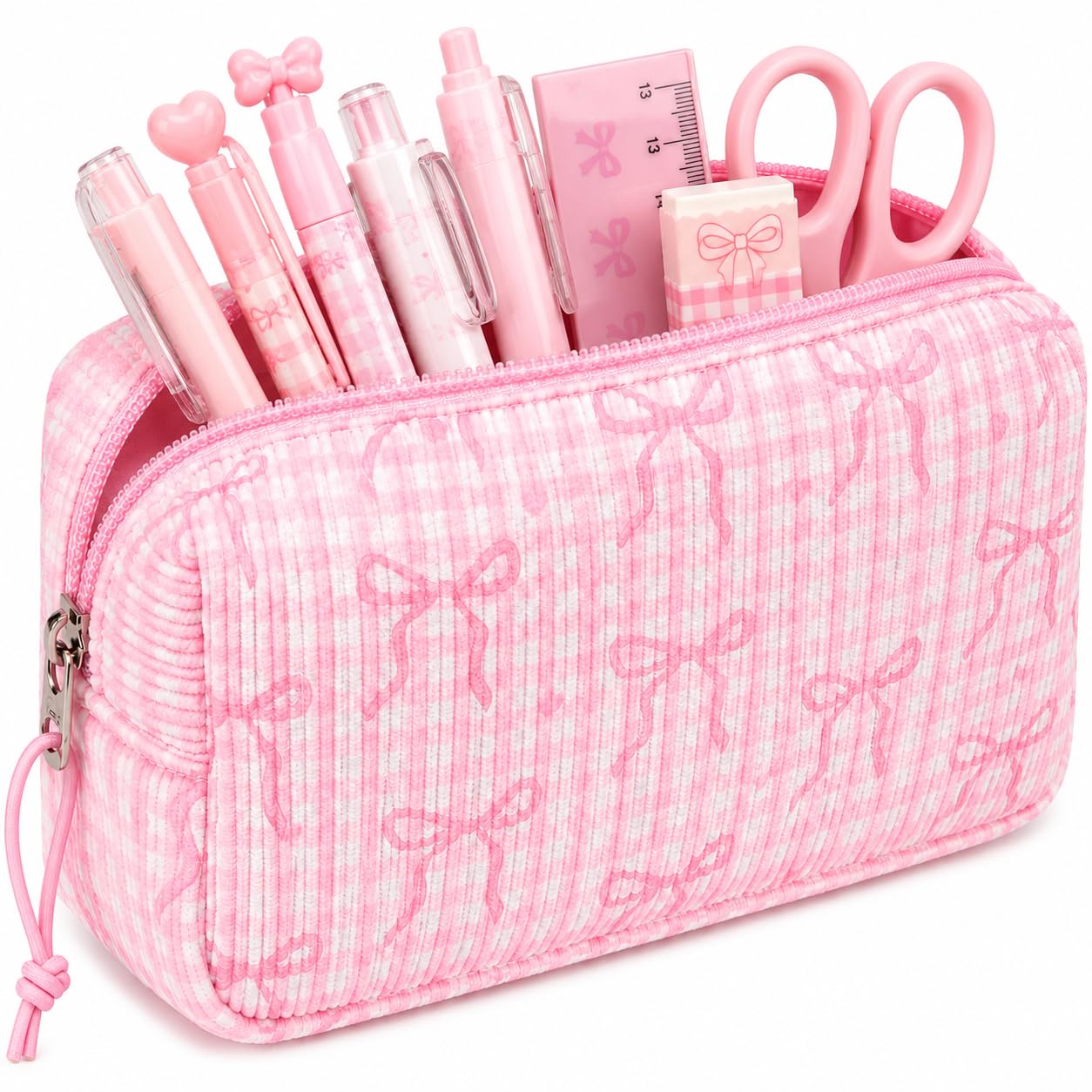 LEDAOU Cute Pencil Case for Kids Girls Boys Pencil Pouch kawaii Pen Pencil Box Bag Holder for
