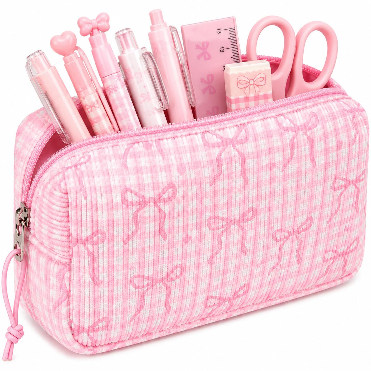 LEDAOU Cute Pencil Case for Kids Girls Boys Pencil Pouch kawaii Pen Pencil Box Bag Holder for