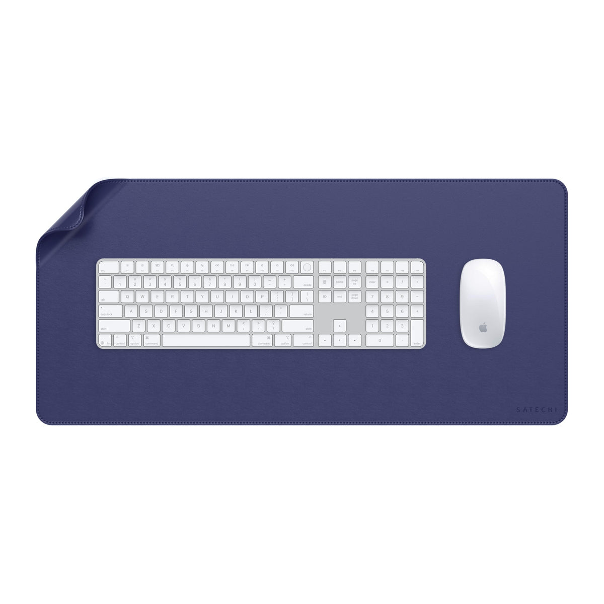 Satechi Vegan Leather Desk Mat, Scratch & Water Resistant, Future Dusk
