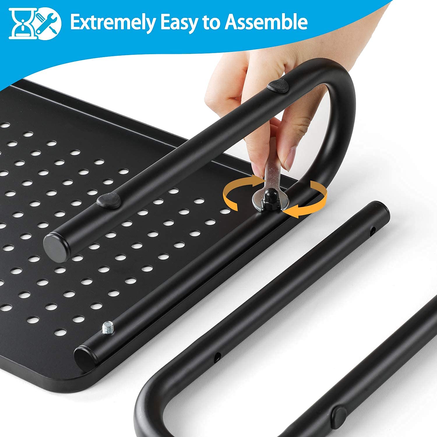 LORYERGO Monitor Stand - Monitor Stand Riser, Laptop Stand Riser for 15.6" Laptops, Computer
