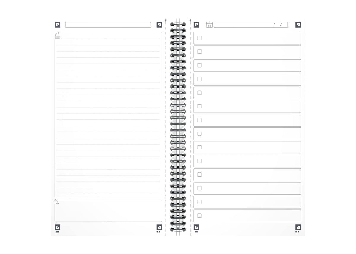 Oxford To Do Planner 115 Sheets Notebook for Tasks 90 g scribzee