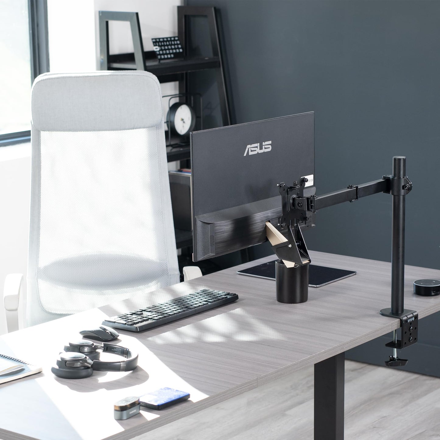 VIVO Black VESA Adapter Designed for Asus VZ-Series Monitors, MOUNT-ASVZ01