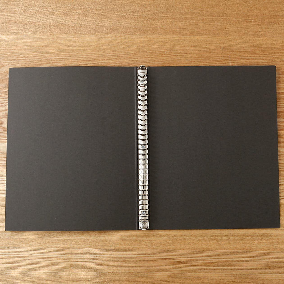 MUJI 82110098 Binder, A4, 30 Holes, Dark Gray