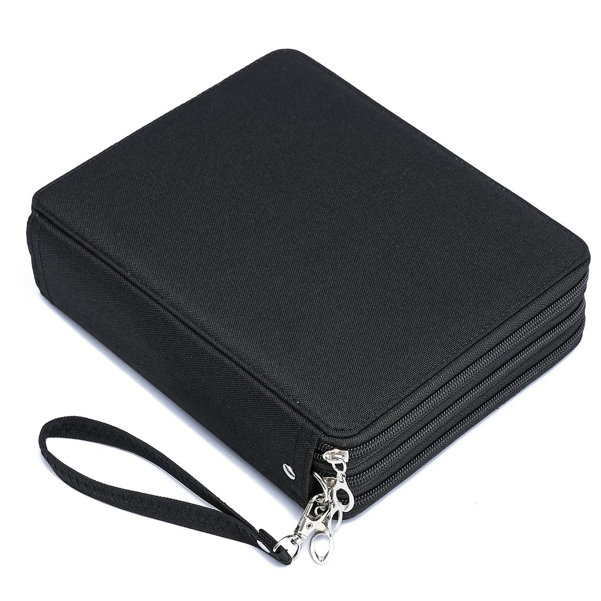 YOUNGCOL Colored Pencil Case - 120 Slots Pencil Holder with Handle Strap Large Capacity Pencil
