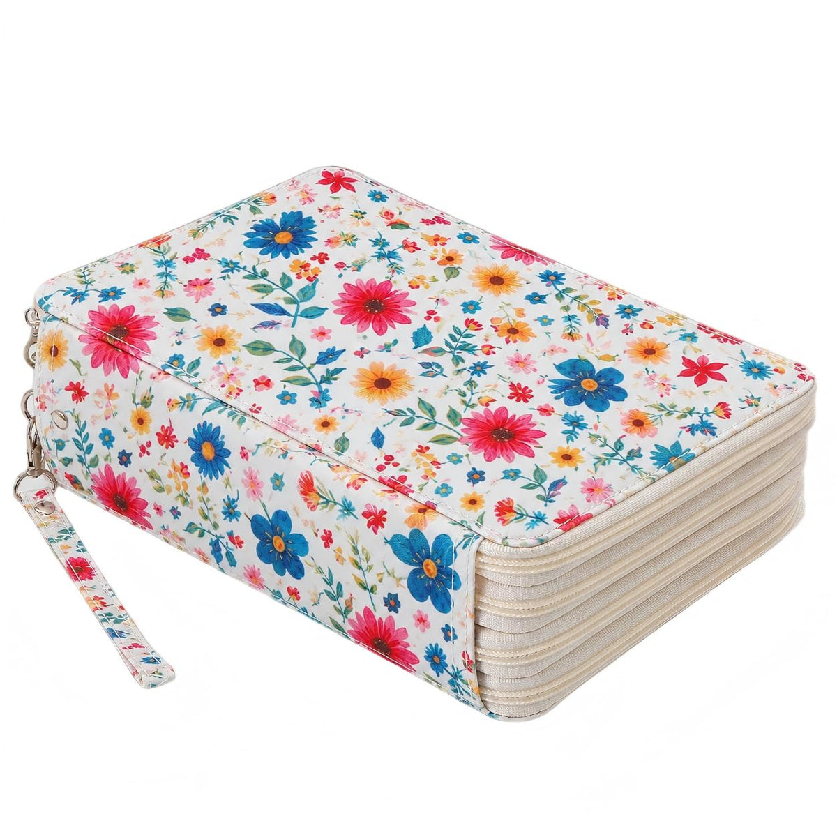 Lbxgap 216 Slots Colored Pencil Case Organizer, 4 Layer Bag