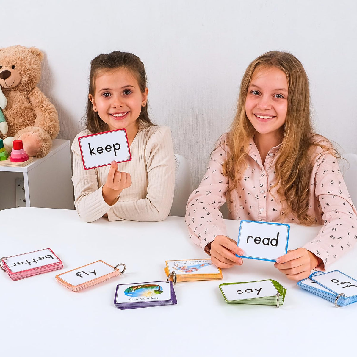 250 Dolch Sight Words Flash Cards for Kindergarten & Pre-K – Simply Magic