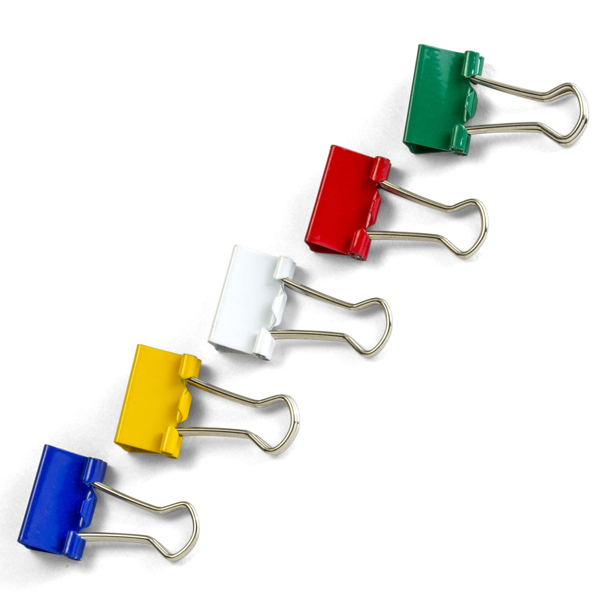 Staples Mini Binder Clips, Assorted Colors, 60-Count