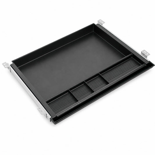 Mount-It! Large Under Desk Pencil Drawer, 21.25” W, Ball Bearing Slide-Out