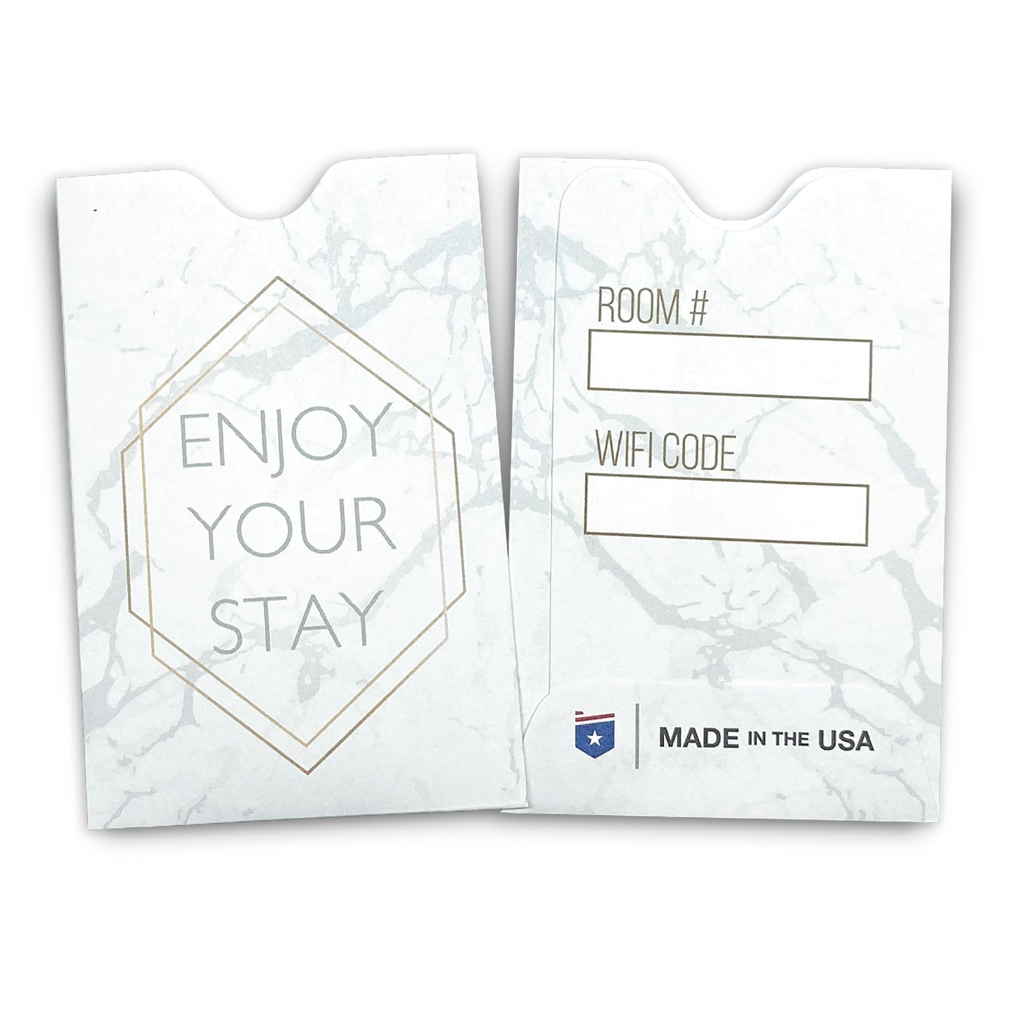 Guardian Key Card Holder Sleeves, Pack of 500 Small Envelopes for Hotel Key Cards, Gift Cards