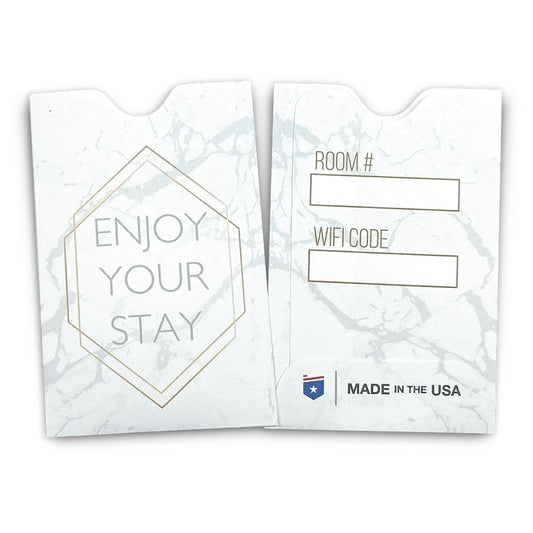 Guardian Key Card Holder Sleeves, Pack of 500 Small Envelopes for Hotel Key Cards, Gift Cards