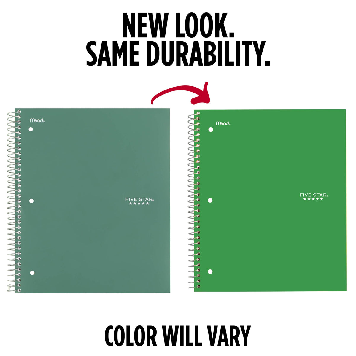 Five Star Spiral Notebook + Study App, 1 Subject, Graph Ruled Paper, 8-1/2" x 11", 100 Sheets
