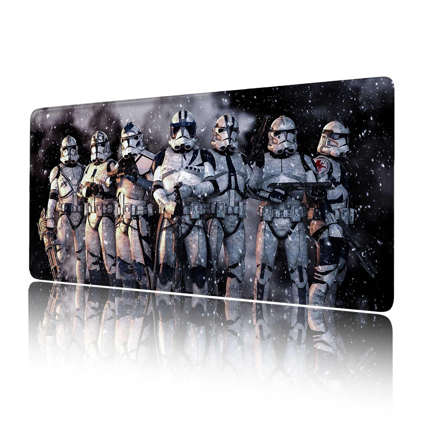 Extra Large Gaming Mouse Pad Design Desk Pad XXL,Mousepad with Non-Slip Rubber Base & Stitched
