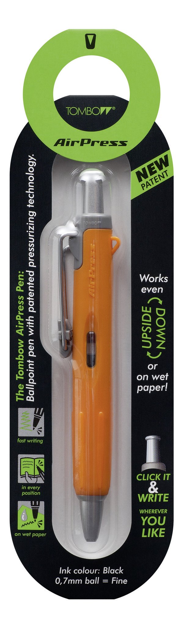 Tombow Airpress Ballpoint, Orange (56067)