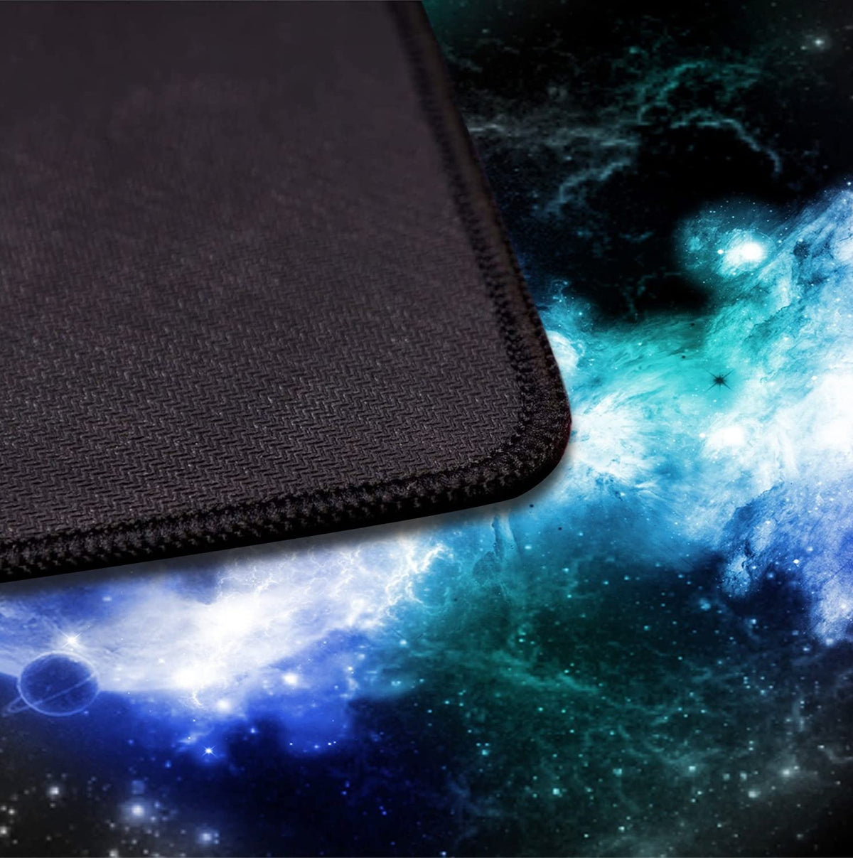 Large Extended Nebula Starry Sky Mouse Pad, Laptop and Home Office Desk Pad