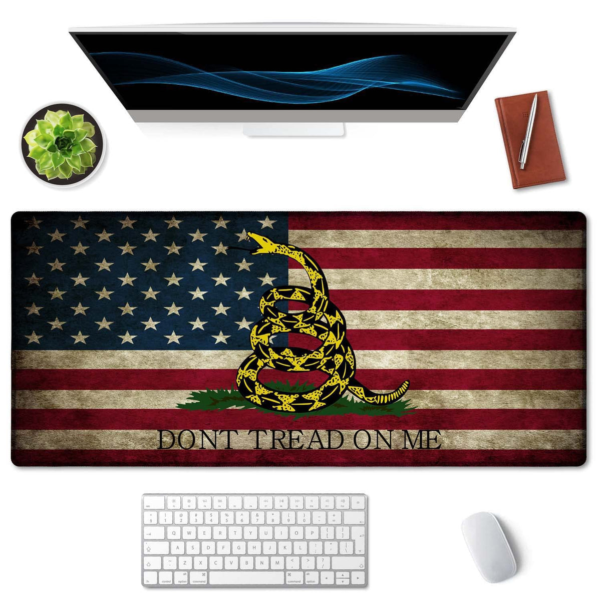 SSOIU Desk Mat,Large Mouse Pad 35.5" x 15.7" XXL Extended Gaming Mouse Pad Mat with Non-Slip Base