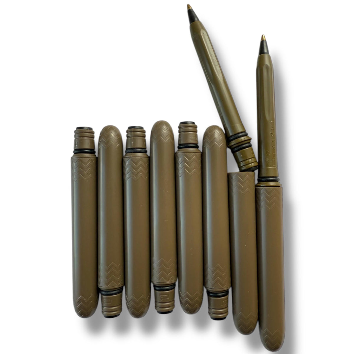The USA Made Pocket Pen – 8 Pack – compact, affordable, lightweight, EDC black ink ballpoint pen