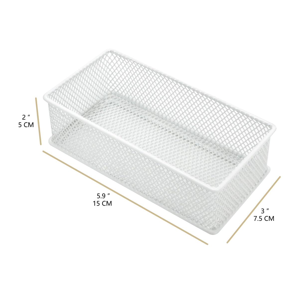 Annova Mesh Stackable Drawer Cabinet and Shelf Organizer Bins Storage Basket School Office Supply