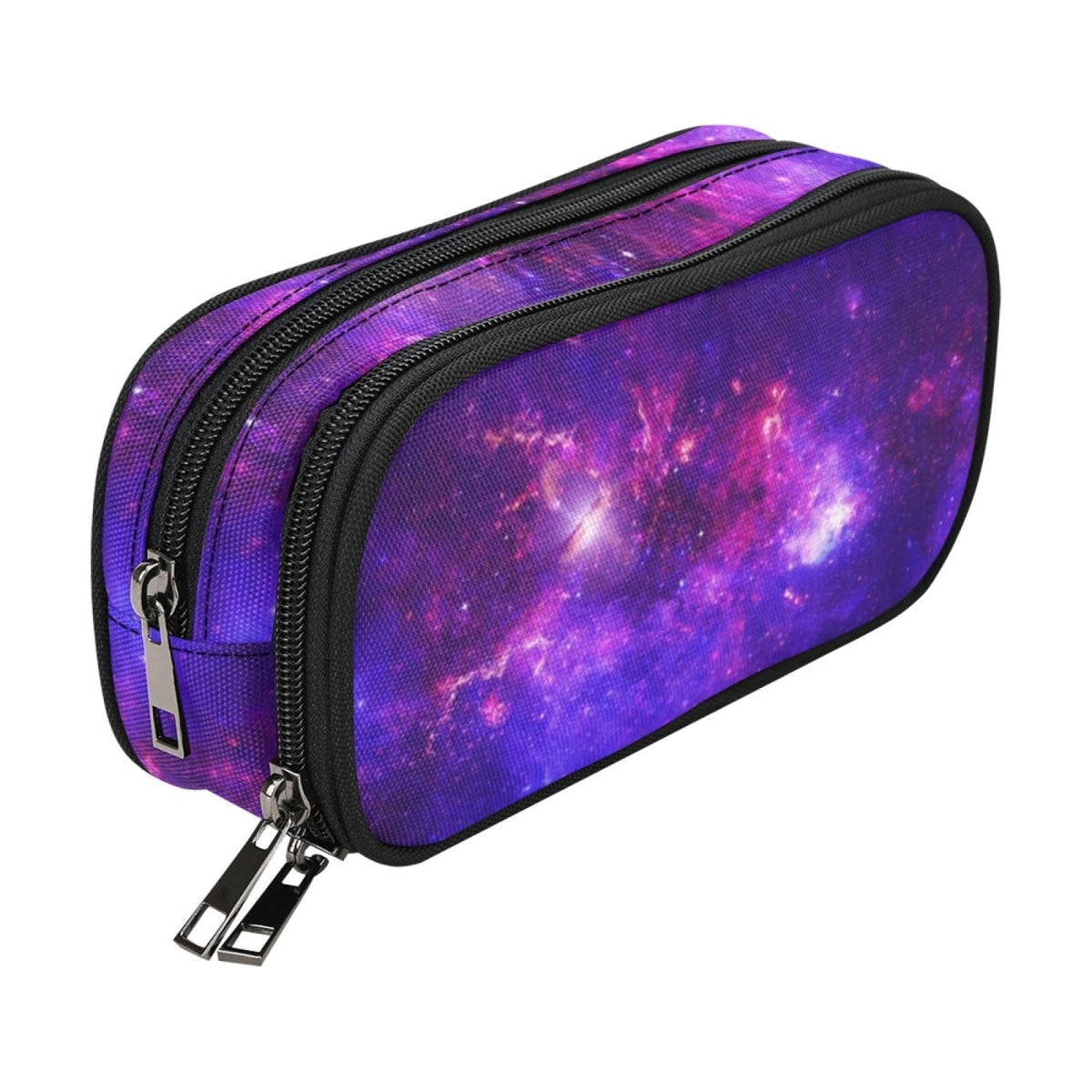 ANANGTEE Purple Galaxy Unicorn Pencil Case Pouch for Girls Teen Boys 10x5