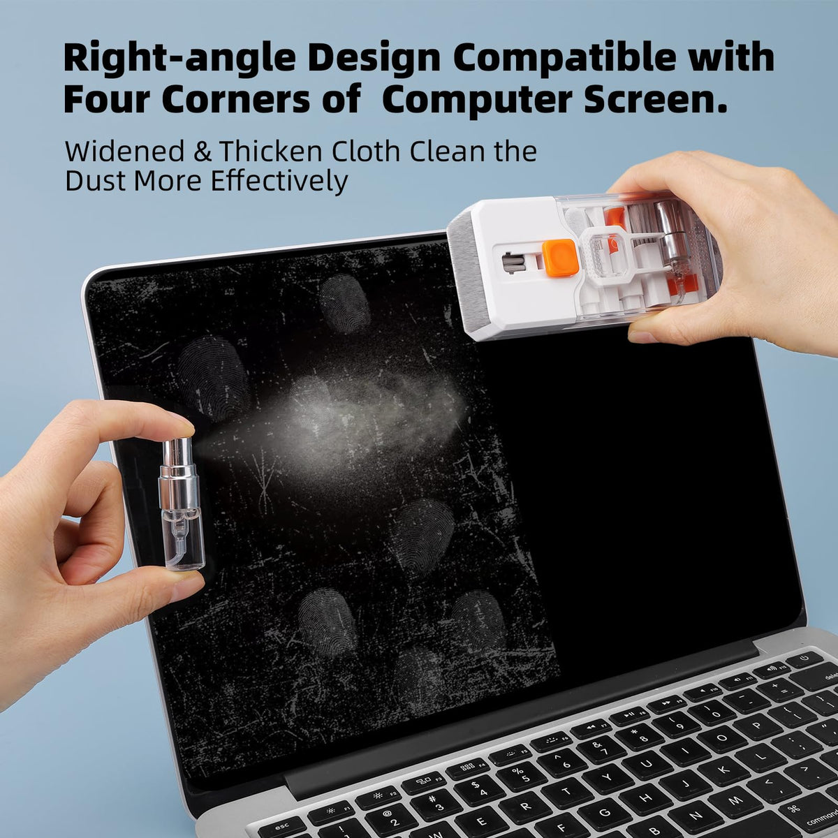2 Pack Keyboard Cleaner & Laptop Cleaning Kit, All-in-1 for Computer PC