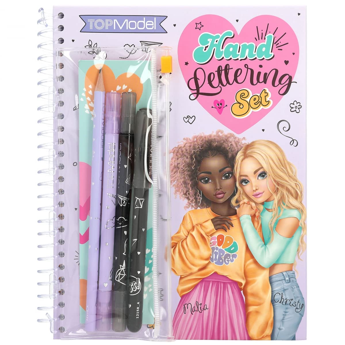 Depesche TOPModel - Colouring Book Set Handlettering (0412158)
