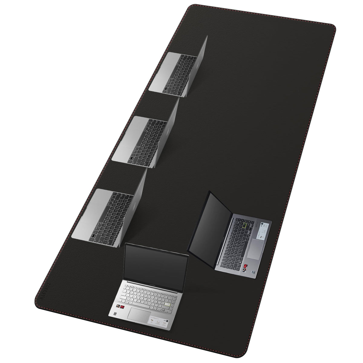 ZORESYN PU Leather Office Desk Mat 78.7x39.4inch Black