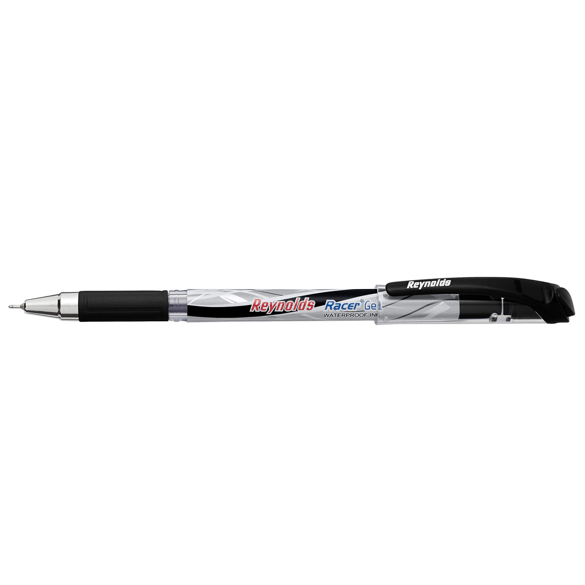 Reynolds Racer 0.5mm Needle Point Gel Pens - Pack of 20 Black Ink (Ship From India)
