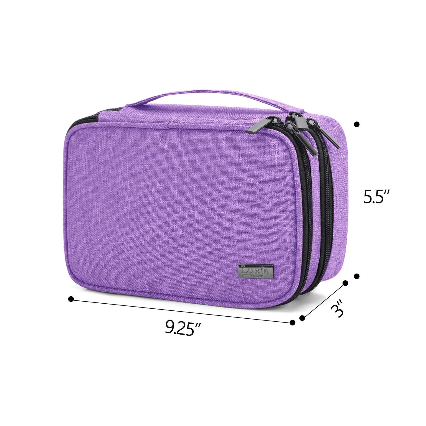 Luxja Double-Layer Sewing Organizer, Purple
