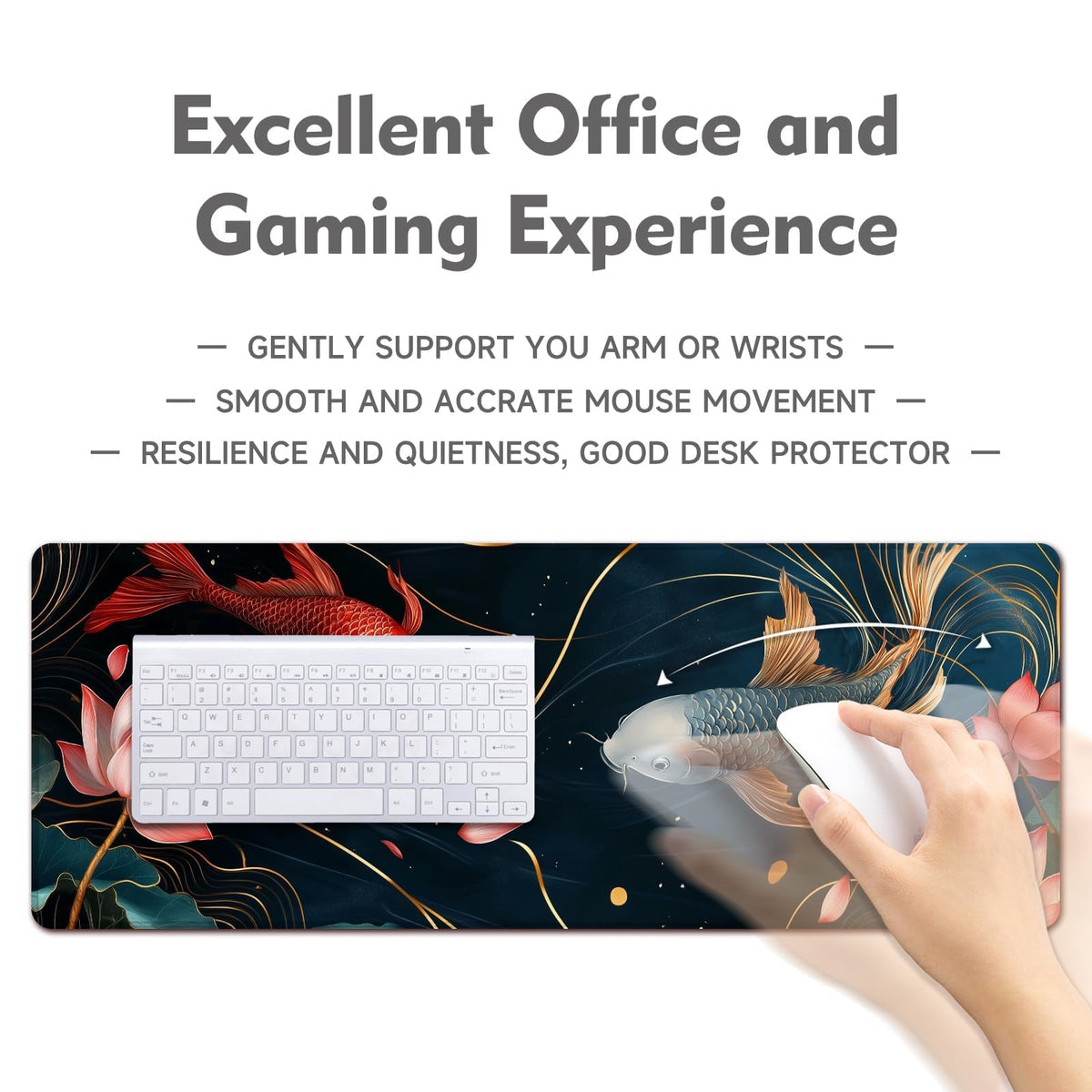 Gaming Mouse Pad Desk Pad XL Large Mouse Mat Keyboard Mat Office Desk Decor AccessoriesKeyboard Mat