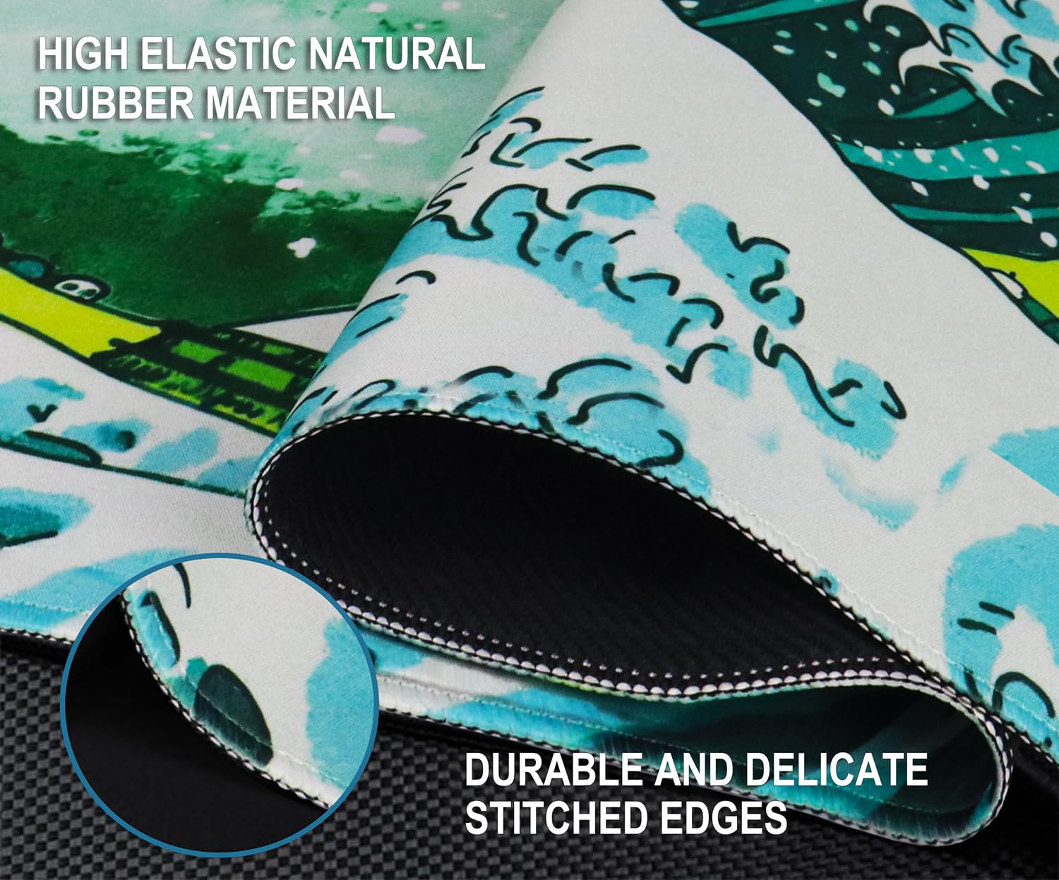 Large Extended Gaming Mouse Pad, 31.5" x15.7" Large Mat with Superior Micro-Weave Cloth, Water
