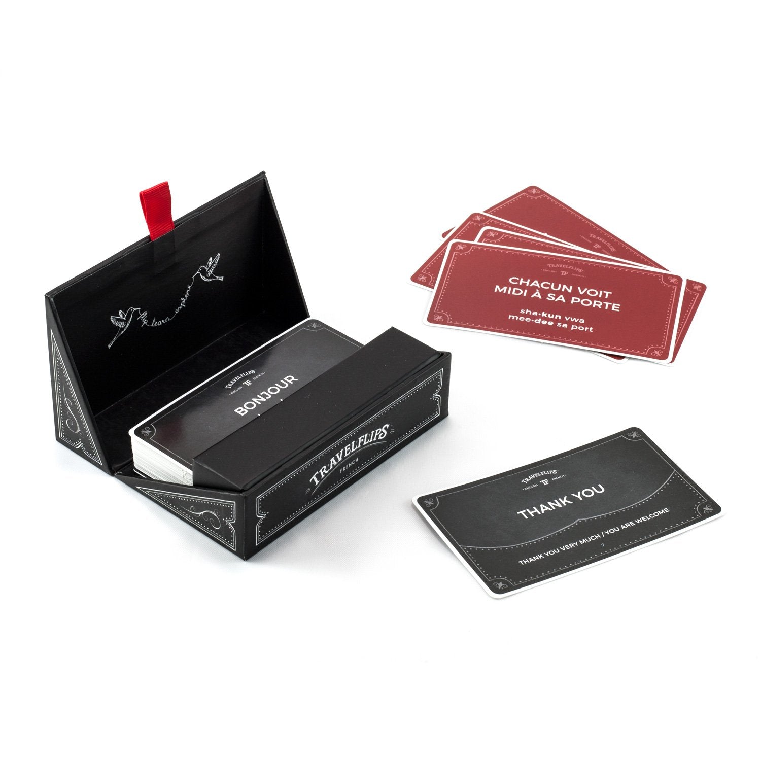French Flash Cards – Learn French Vocabulary Words & Phrases – Basic Language Learning for