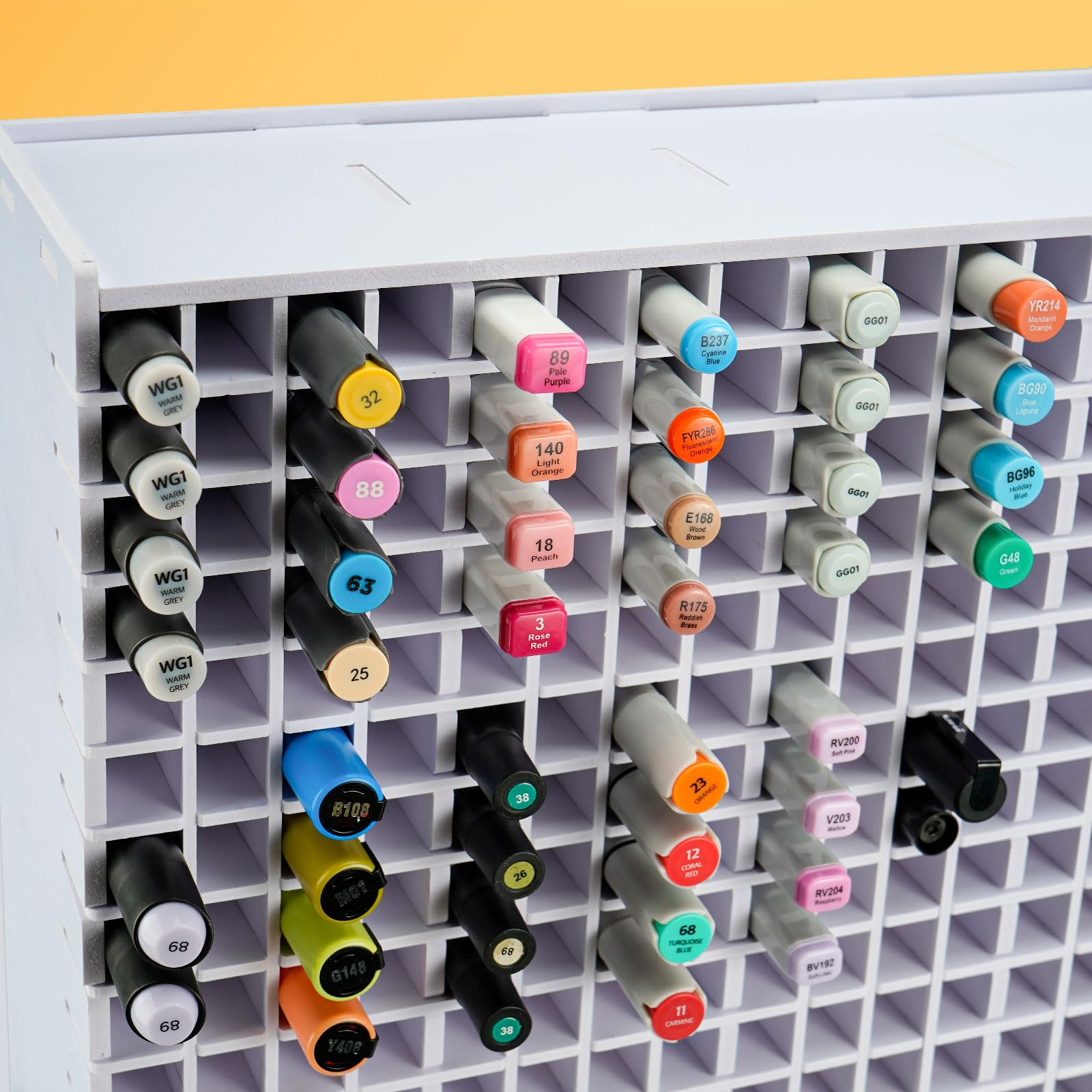 SANFURNEY Marker Pen Organizer Holder for 240 Markers