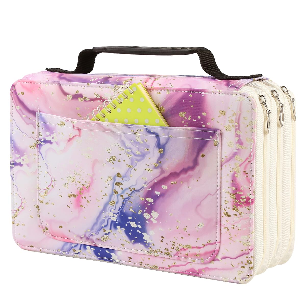 Lbxgap 102 Slots Marker Pen Organizer Case w/Handle