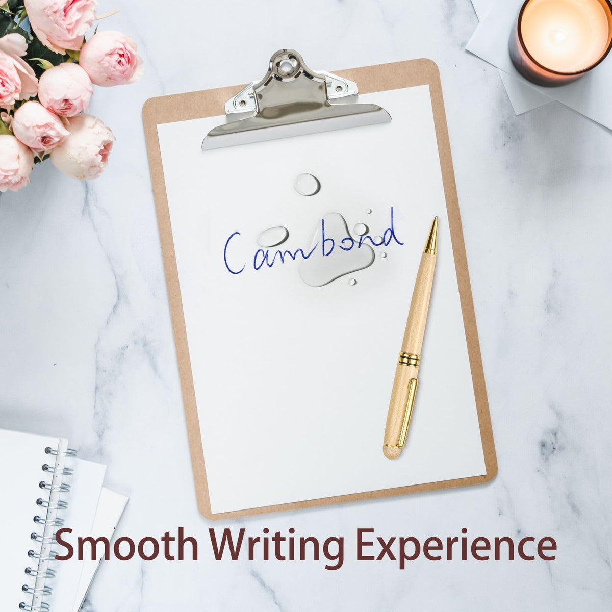 Cambond Wood Ballpoint Pens Gift Set - Luxury Wooden Pens for Men Women