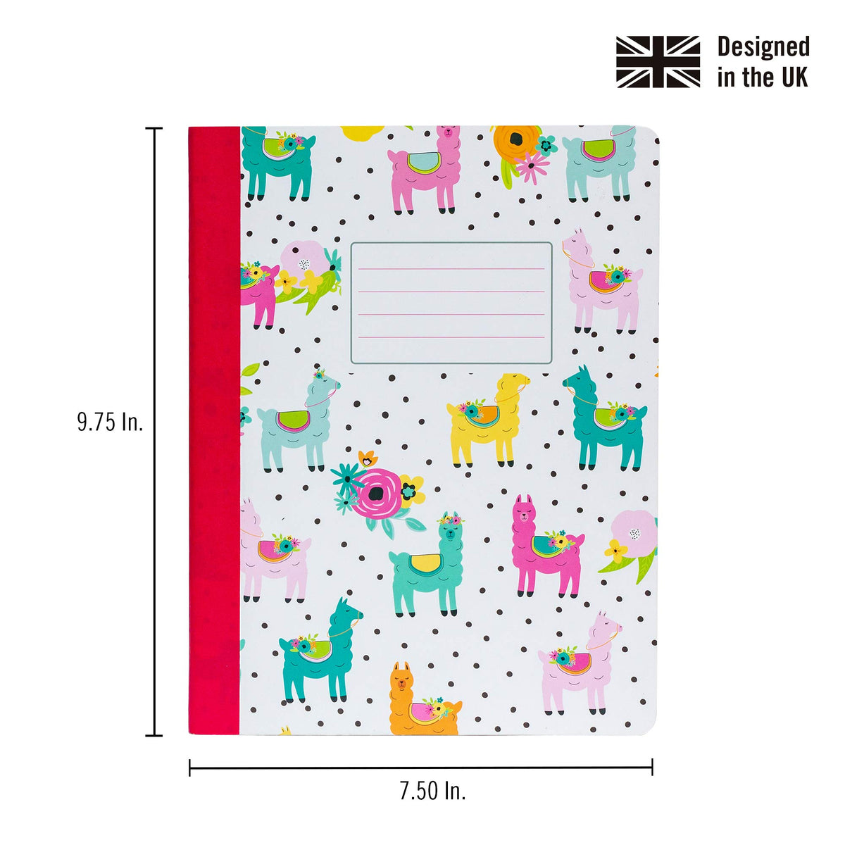 Pukka Pad, Carpe Diem Composition Notebooks - 3 Pack of Journals Featuring 140 Pages of College