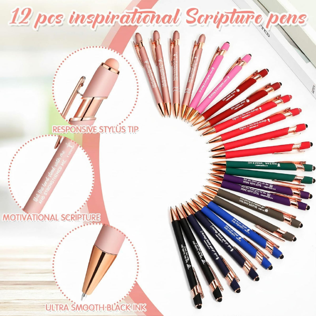 Estune 36 Pcs Christian Bible Gifts Set Bulk,Religion