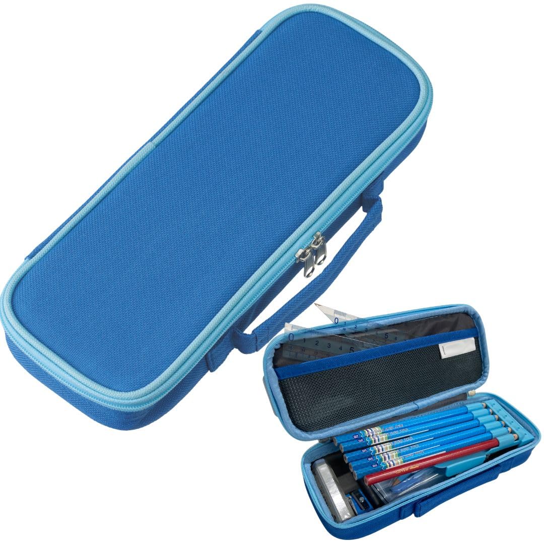 Raymei Fujii FSB133 Pencil Case, Leimei Fujii Topliner Pen Case, Blue