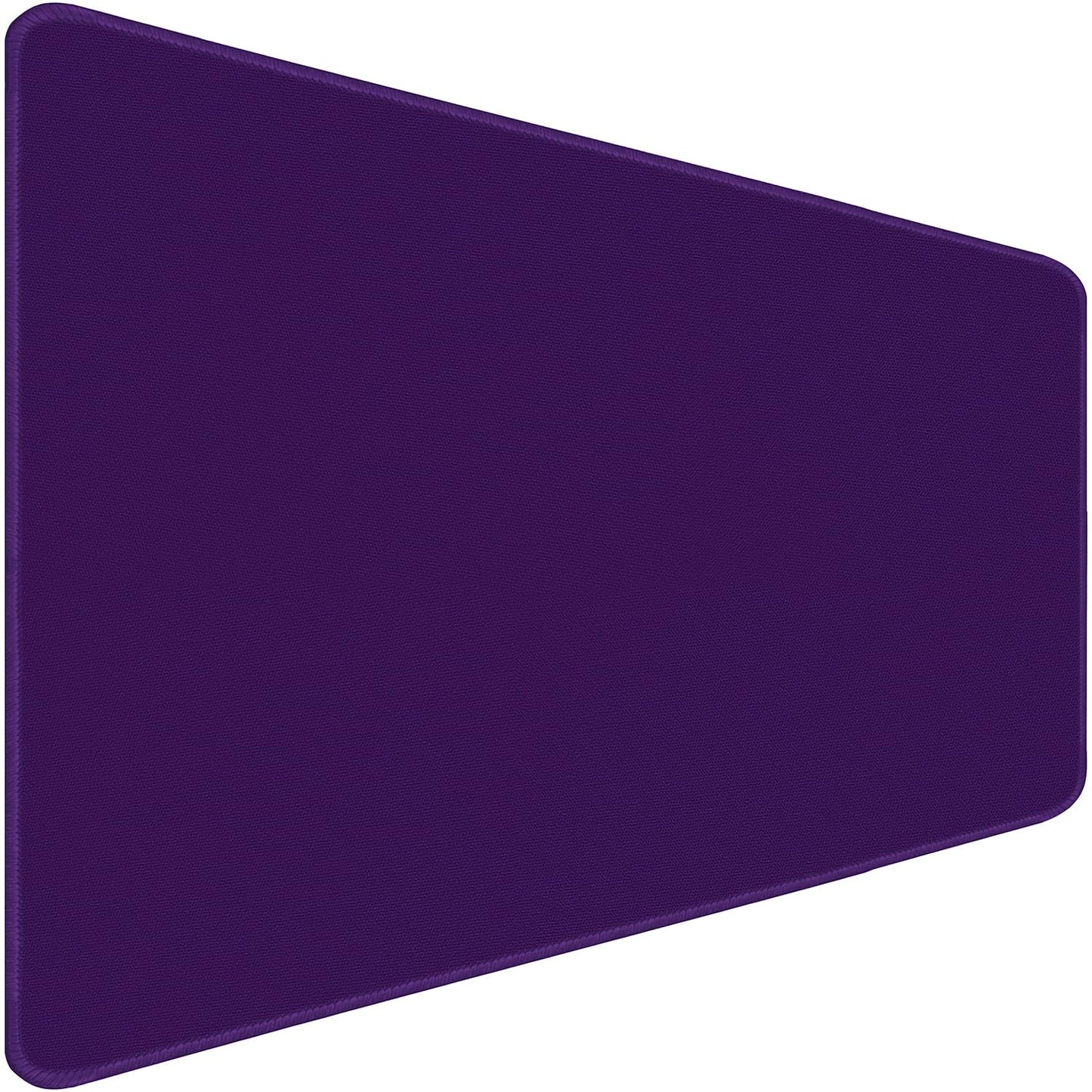 31.5" x 15.7" Waterproof Fabric Large Mousepad,Rubber Anti-Slip Base,Purple