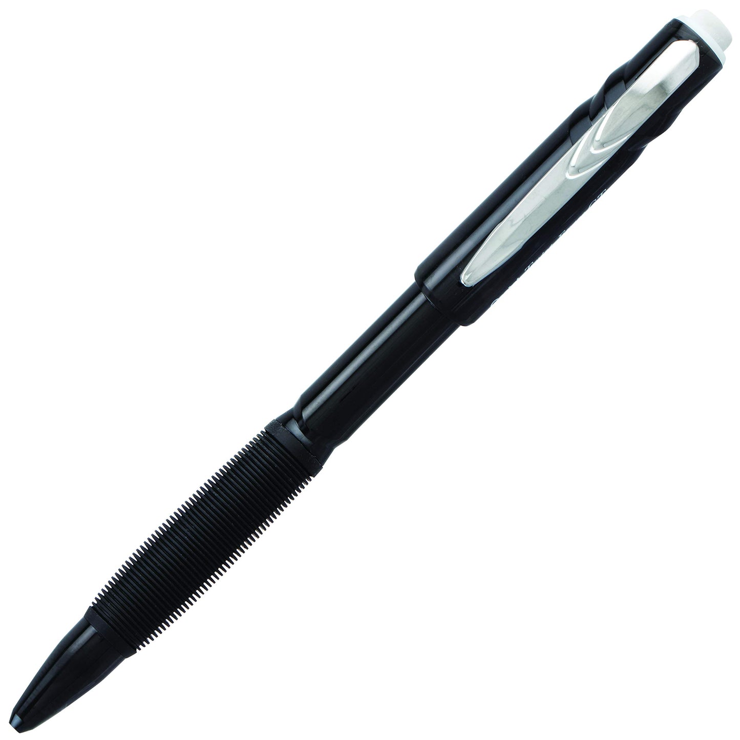 Pentel Twist-Erase GT, 0.5mm, Mechanical Pencil Transparent Black barrel, Box of 12 (QE205A)