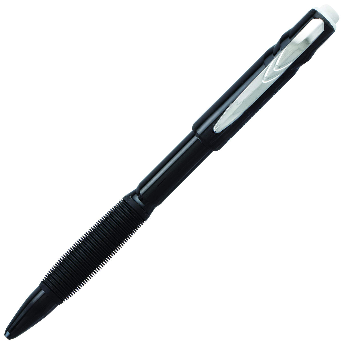 Pentel Twist-Erase GT, 0.5mm, Mechanical Pencil Transparent Black barrel, Box of 12 (QE205A)