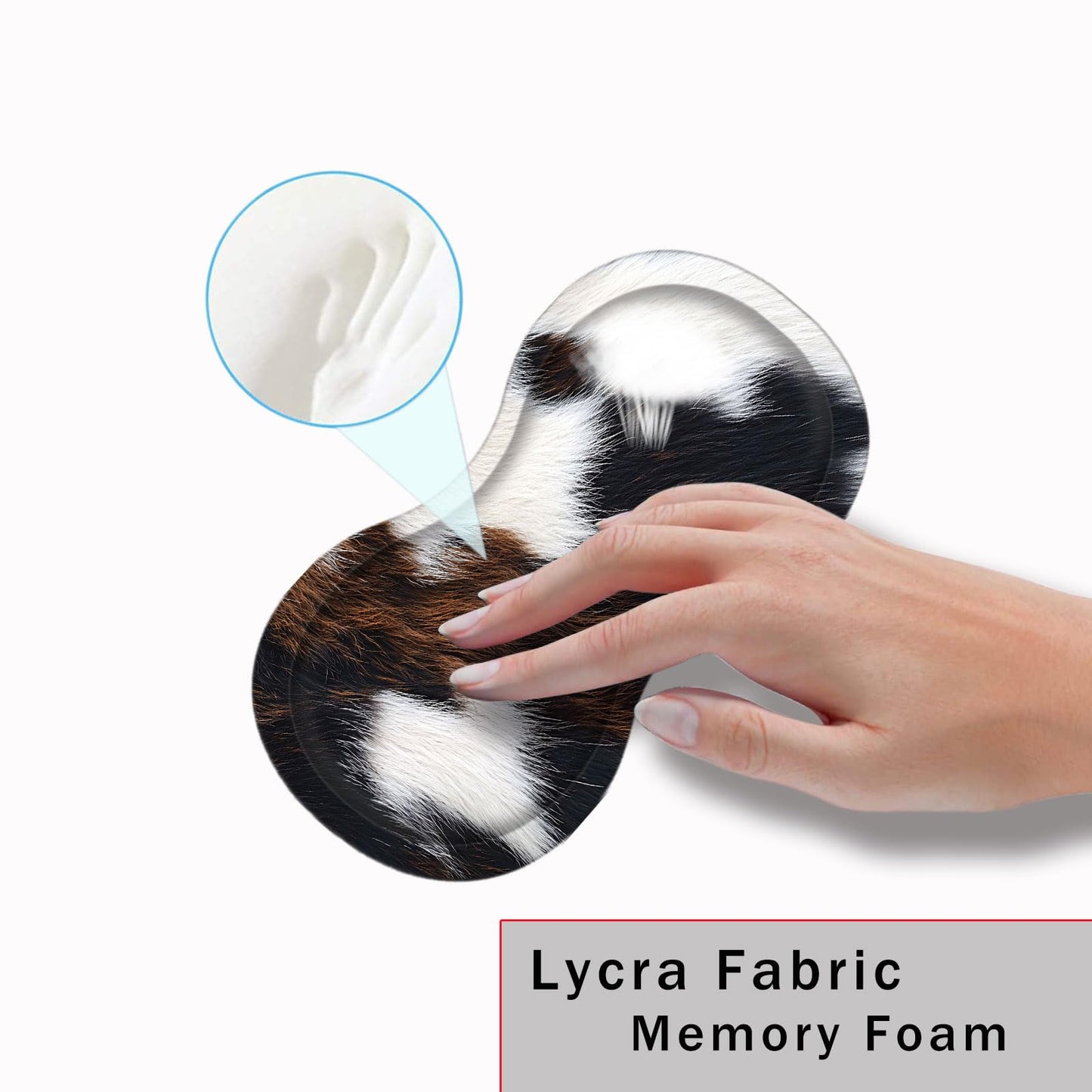 CICPLKSE Mouse Pad with Wrist Support + Desk Mat + Coaster 3 in 1 Set, XXL Large Gaming Mousepad