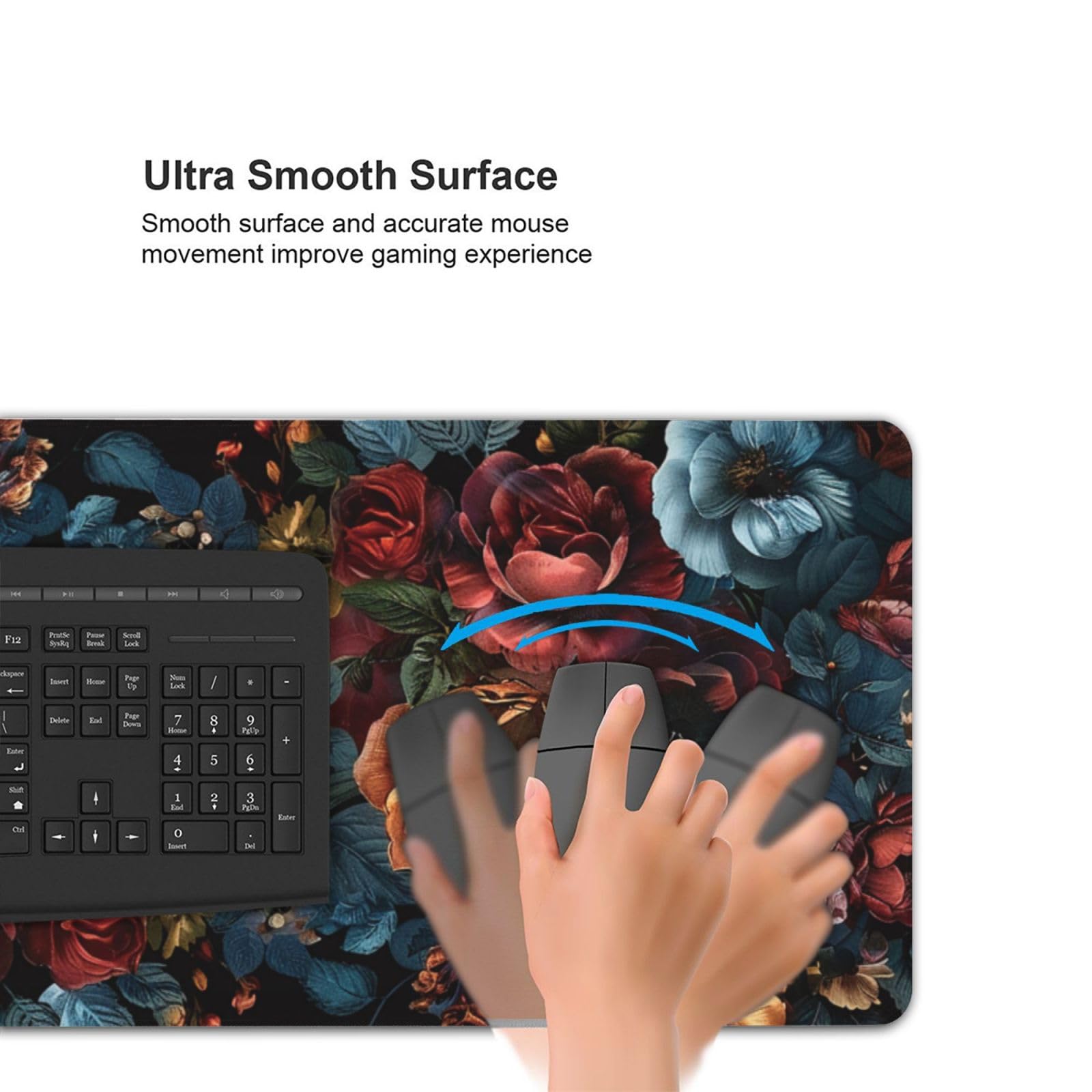 35.4 x 15.7 in, Waterproof XXL Large Mouse Pad for Desk, Extended Keyboard Mouse Mat for Computer