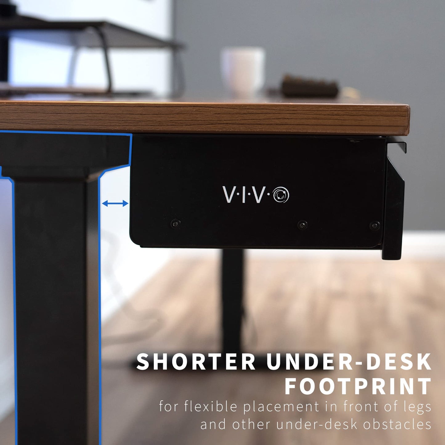 VIVO Black 16 x 9 inch Under Desk Slide Out Drawer, DESK-AC03A-B